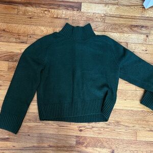 Abercrombie & Fitch Forest Green Turtleneck Sweater